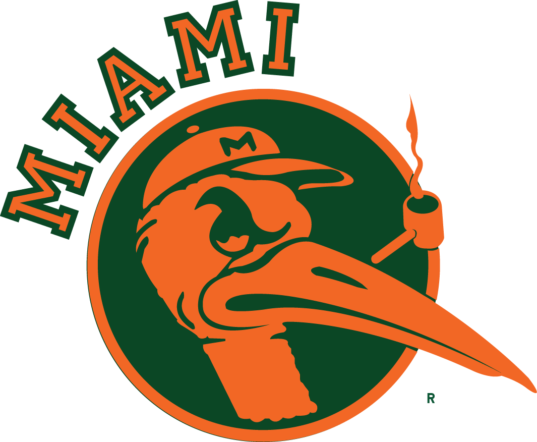 Miami Hurricanes 1949-1965 Alternate Logo t shirts iron on transfers
